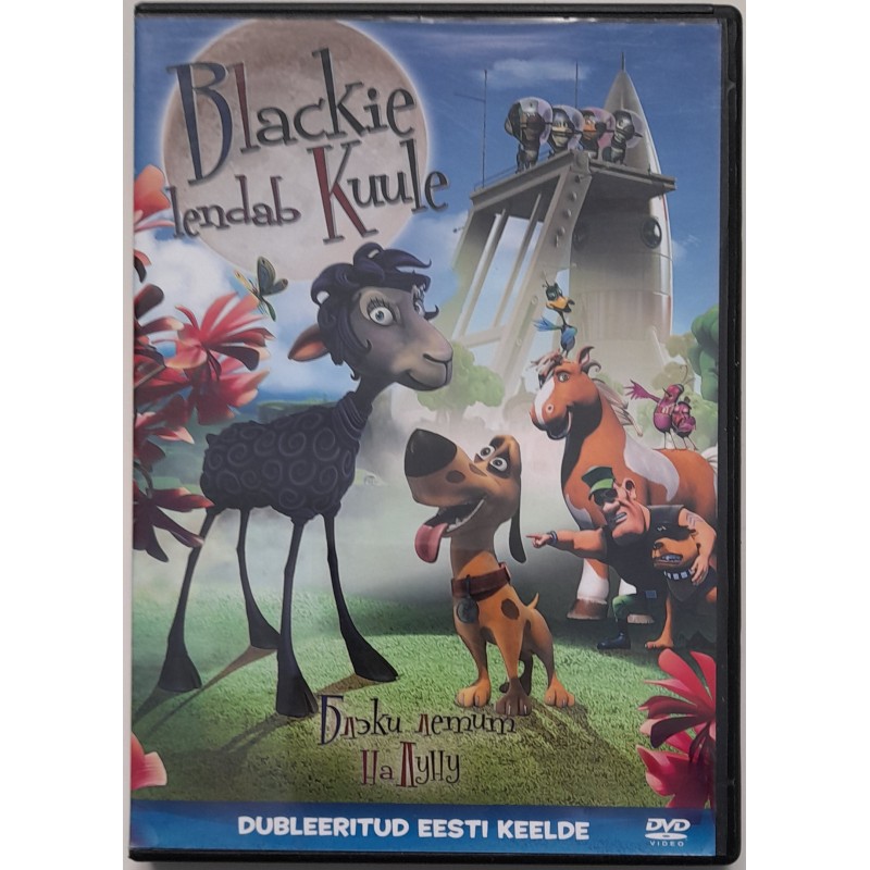 Joonisfilm "Blackie lendab Kuule" (DVD)