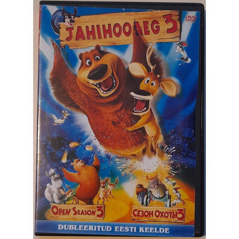 DVD "Jahihooaeg 3" (Open Season 3)