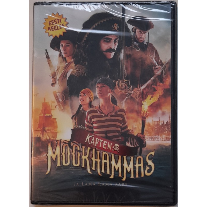DVD Kapten Mõõkhammas ja Lama Rama aare