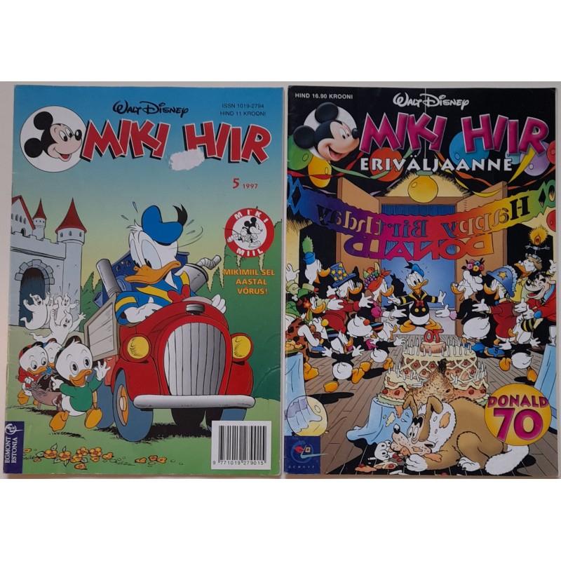 Miki Hiir - 1997 Nr 5 / Donald 70 eriväljaanne