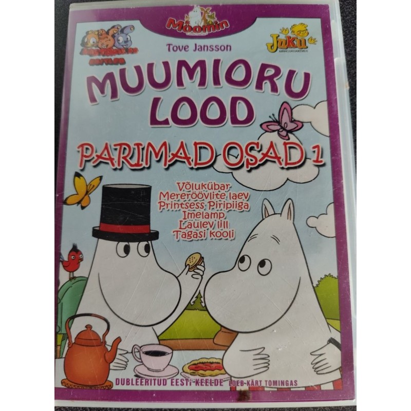 DVD "Muumioru lood: Parimad osad 1" - Eestikeelne dublaaž