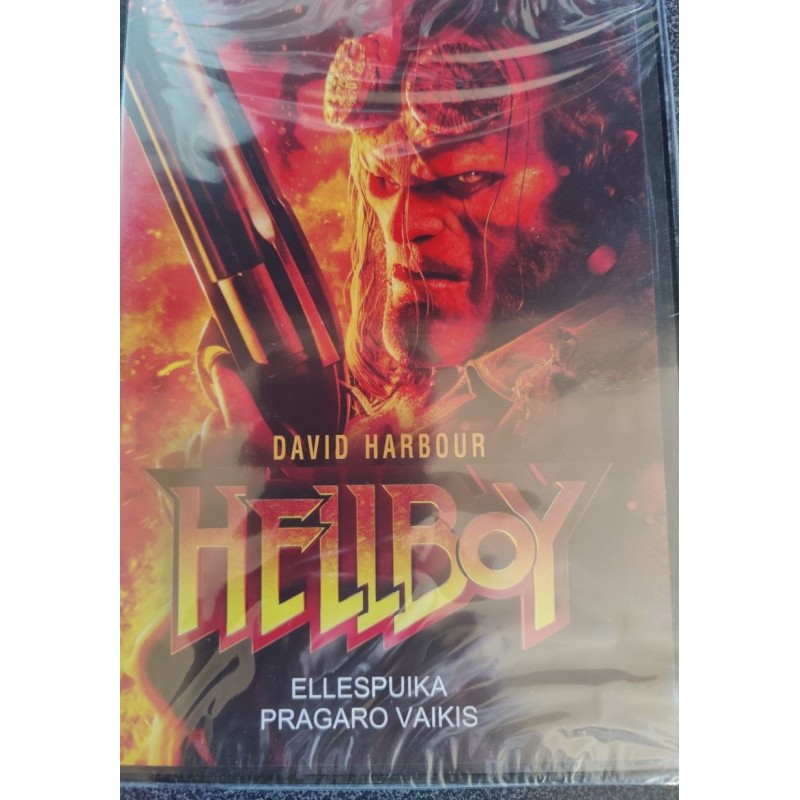 UUS DVD "Hellboy" (2019) - Kiles! (Eesti subtiitrid)