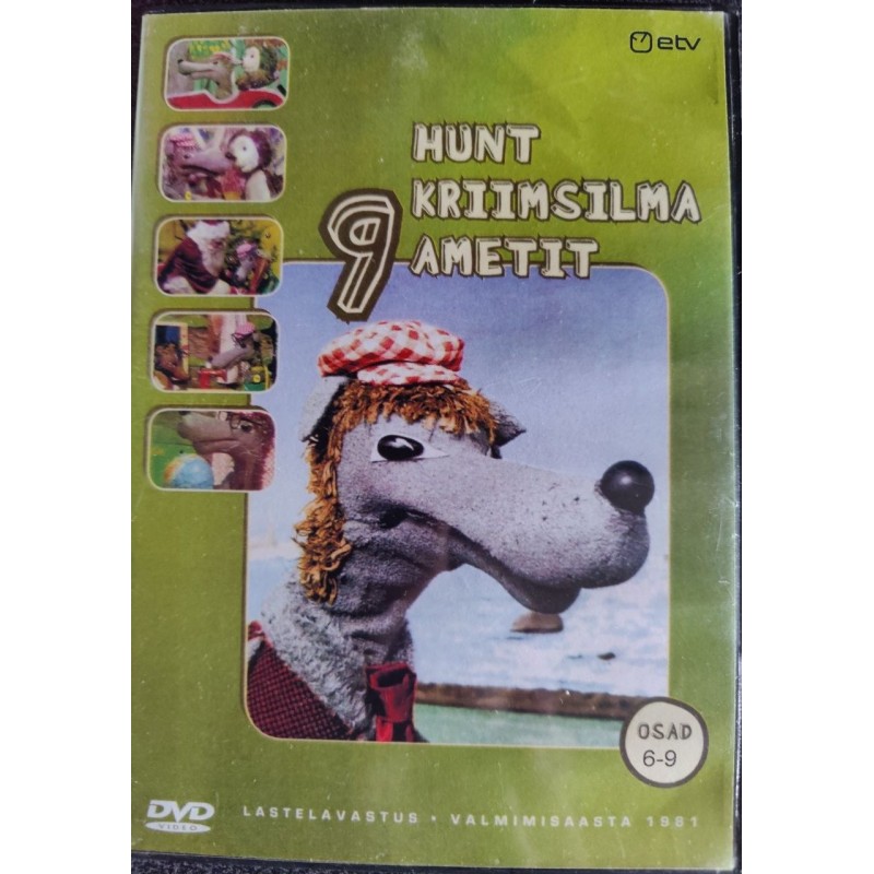DVD: "Hunt Kriimsilma 9 ametit" - ETV lastelavastus (1981)