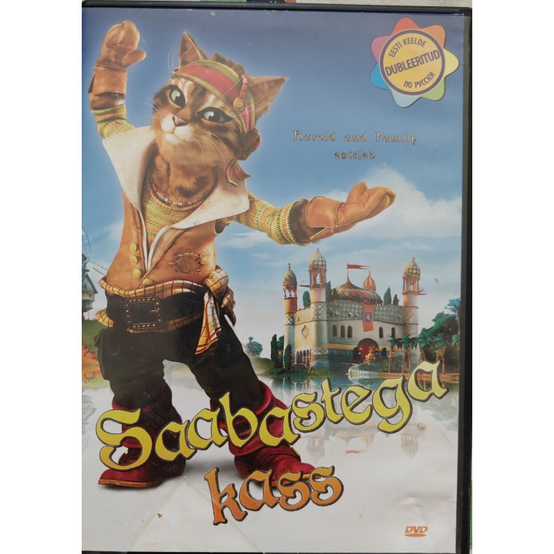 DVD "Saabastega kass" (2010) Eestikeelse heliga