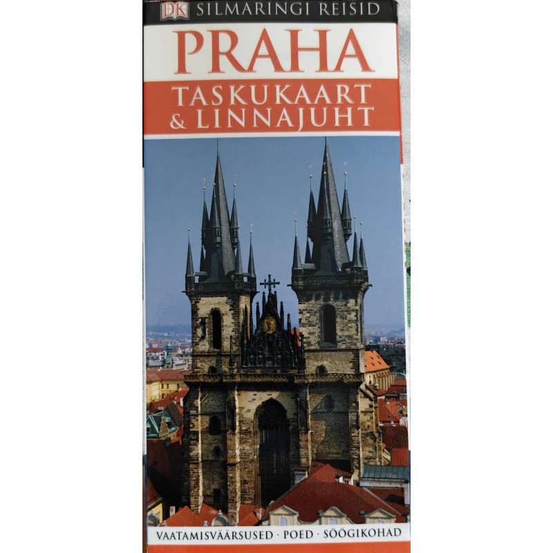 Praha. Taskukaart ja linnajuhid