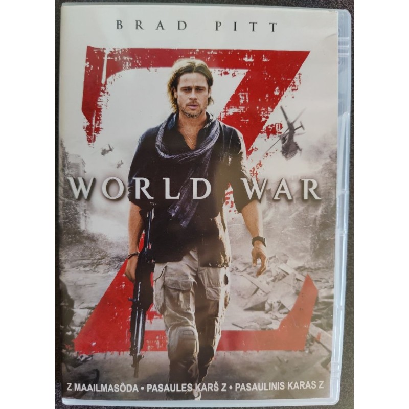 DVD "World War Z" / "Z Maailmasõda"