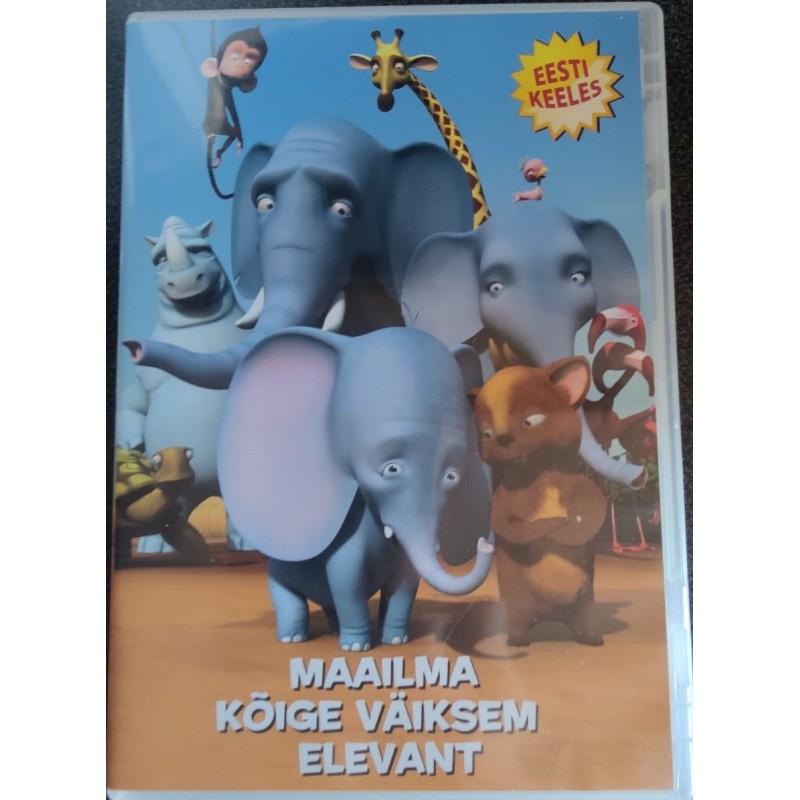 DVD: Maailma kõige väiksem elevant (eesti keeles)