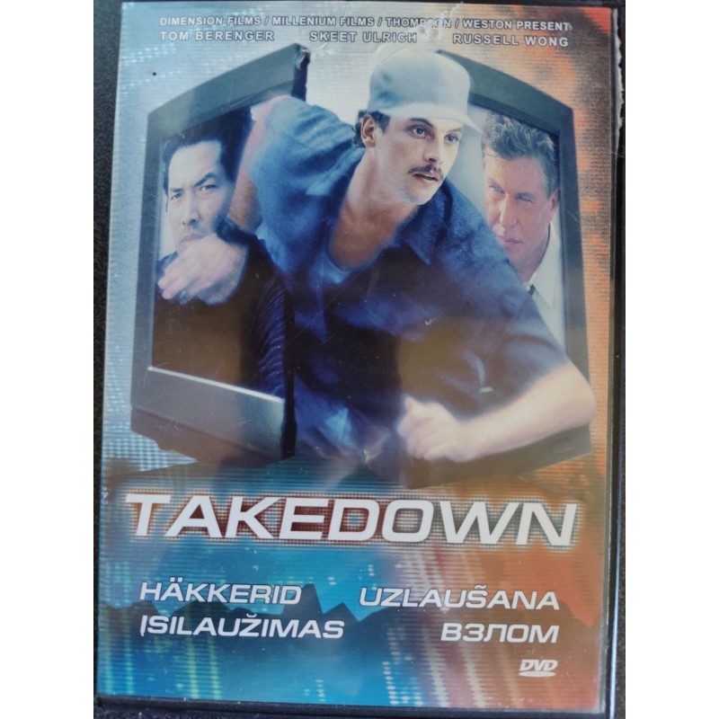 DVD film "Häkkerid" / Takedown