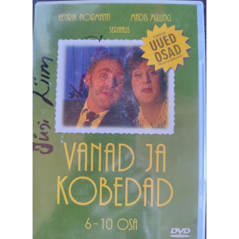 DVD "Vanad ja kobedad" 2. hooaeg, osad 6-10