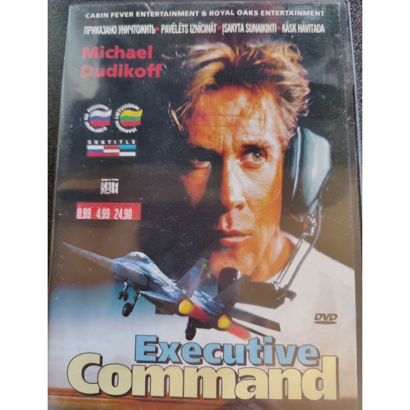 DVD film "Executive Command" / "Käsk hävitada"