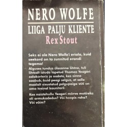 Nero Wolfe. Liiga palju kliente - Rex Stout