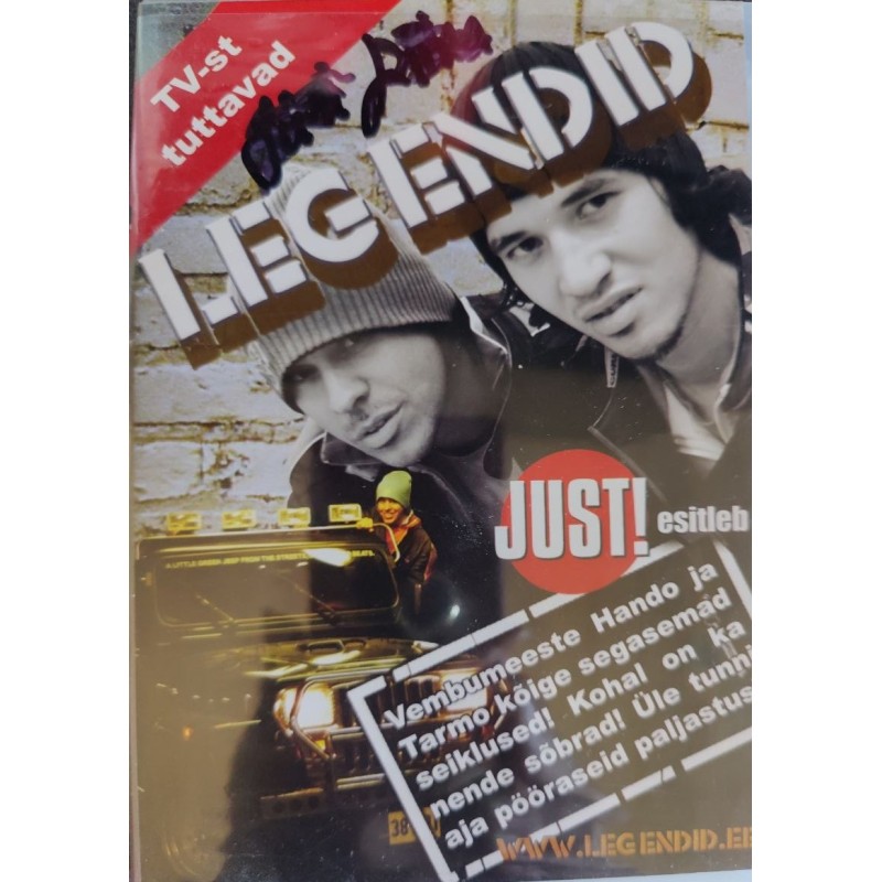 DVD "Legendid" (2006) Eesti Jackass / Hando ja Tarmo