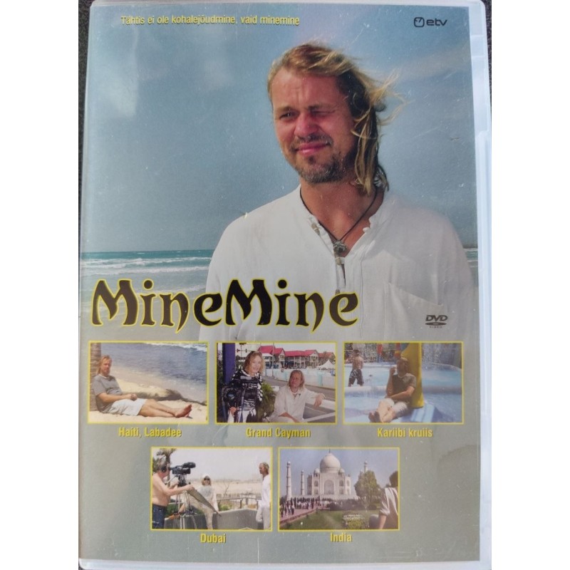 DVD "MineMine" - Jaan Tätte ja Tiina Park reisisaade