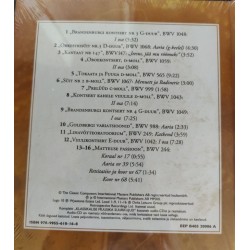 CD: Bach Barokiajastu meistriteosed