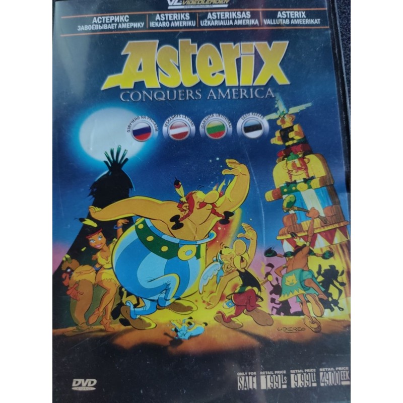 DVD "Asterix conquers America"