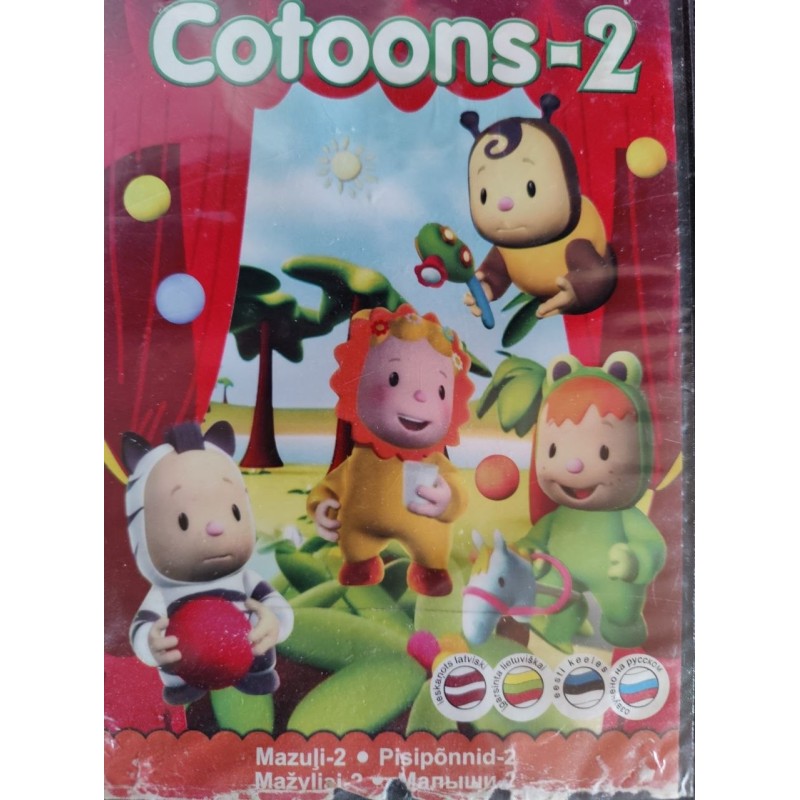 DVD Lastefilm "Pisipõnnid-2" / "Cotoons-2"