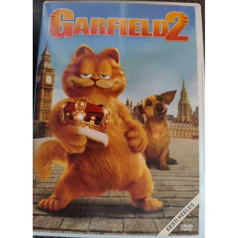 DVD "Garfield 2" eestikeelne dublaaž! (2006)