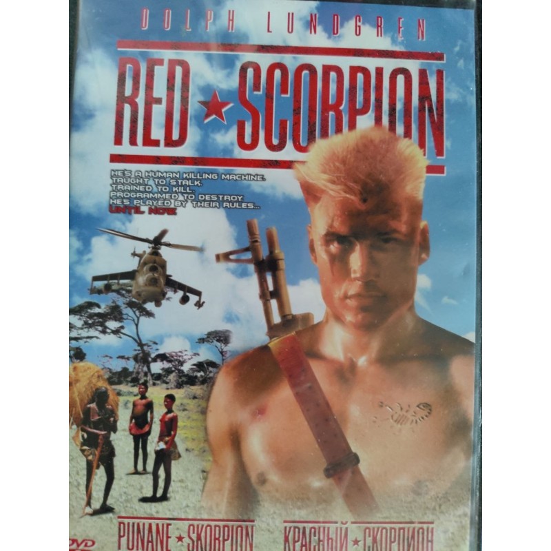 DVD "Punane Skorpion" (Red Scorpion)