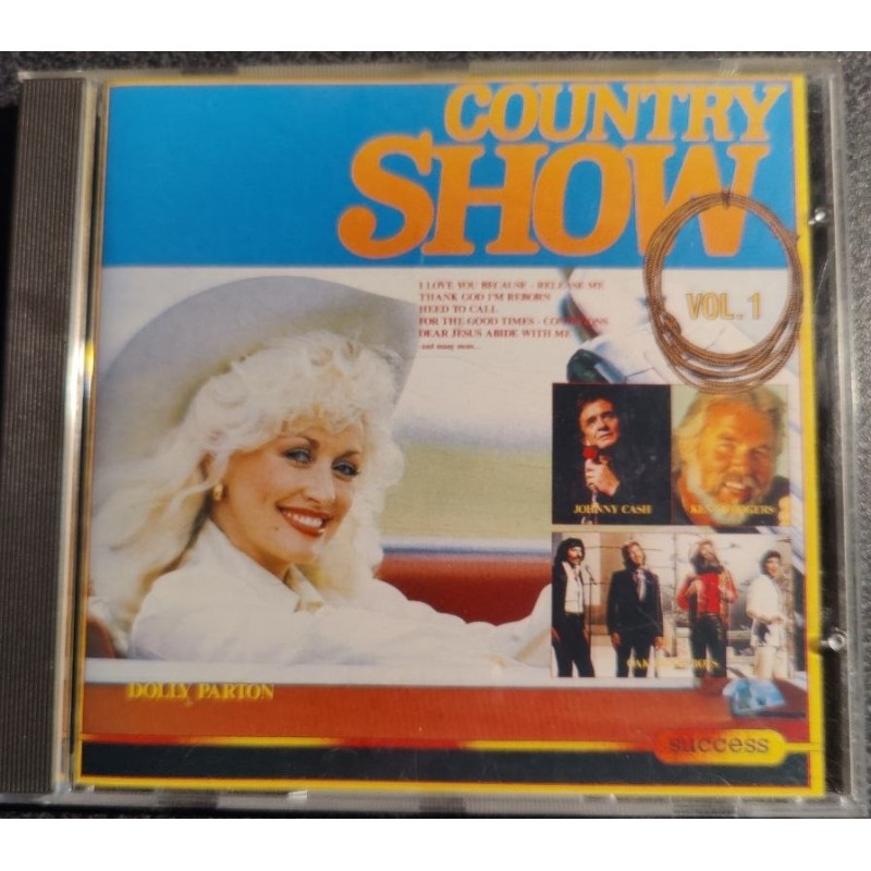 CD Country Show Vol. 1 - Cash, Parton, Rogers
