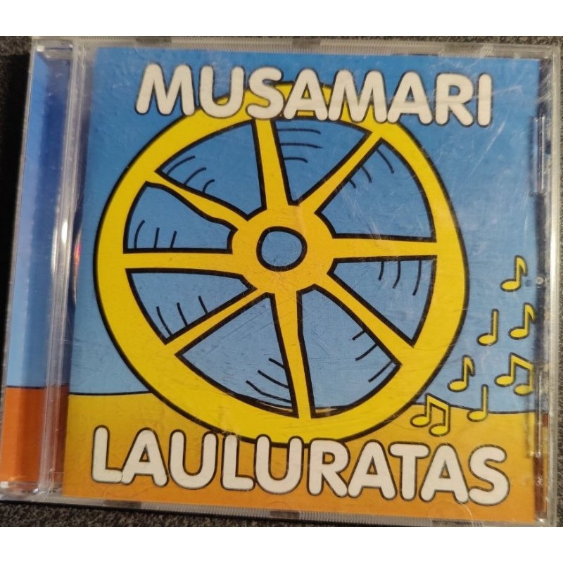 Musamari - Lauluratas CD (lastelaulud, 30 lugu, 2008)