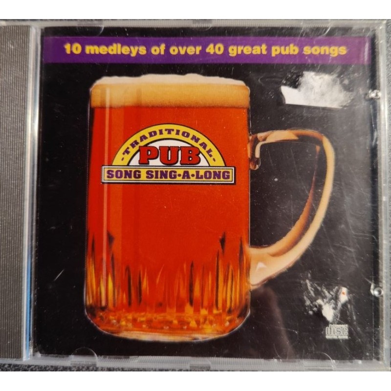 CD Traditional Pub Song Sing-A-Long (over 40 songs)