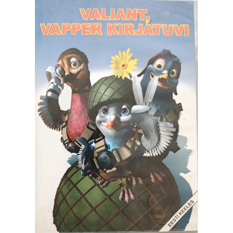 DVD: Valiant, vapper kirjatuvi (animatsioon)