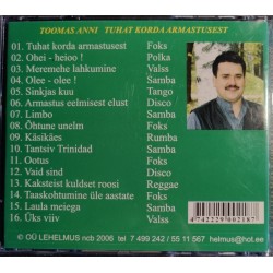 CD Toomas Anni - Tuhat korda armastusest (2006)