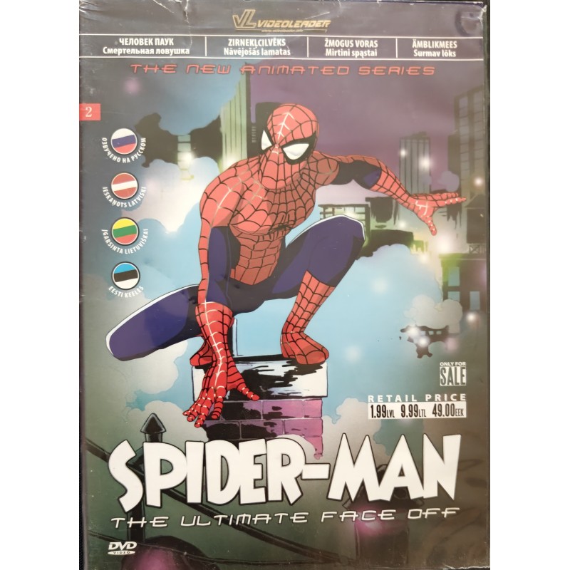 DVD: Spider-Man: The Ultimate Face Off (Eesti keeles)