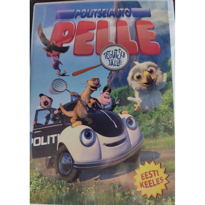 DVD: Politseiauto Pelle tegutseb jälle