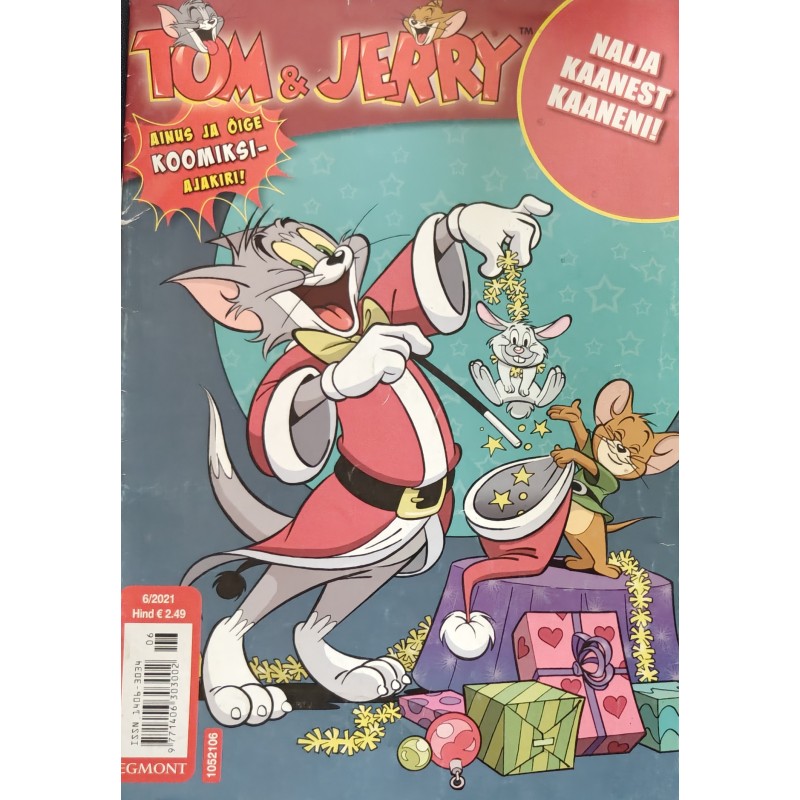 Tom & Jerry koomiksiajakiri nr 6/2021 (Jõulud)