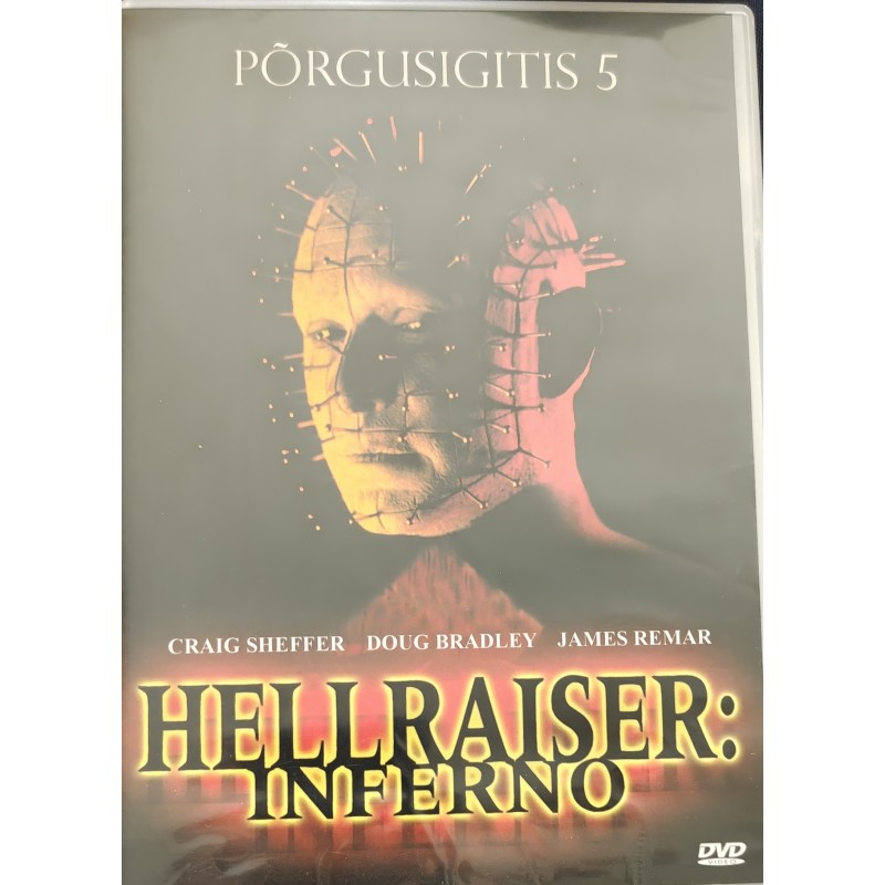 DVD: Hellraiser: Inferno (Põrgusigitis 5) Õudusfilm