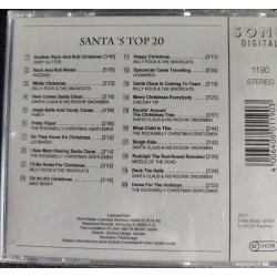 CD-plaat "Santa's Top 20" – Jõulumuusika kogumik