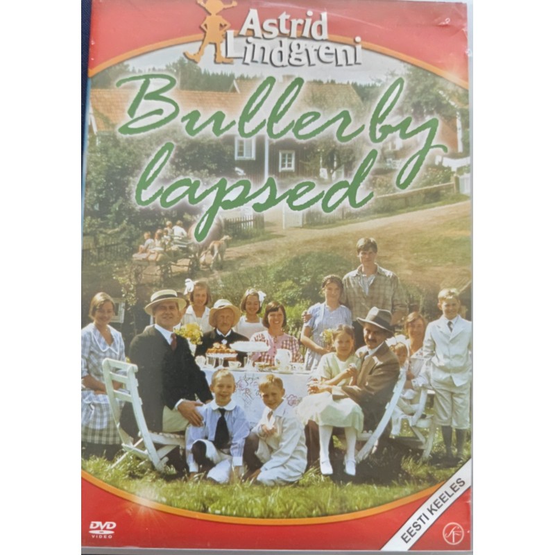DVD Astrid Lindgreni "Bullerby lapsed" (eesti k)