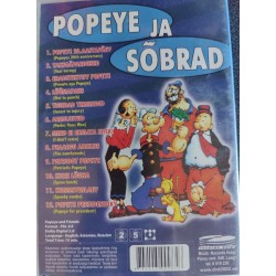 DVD "Uus Popeye ja sõbrad" (dubleeritud eesti keelde)