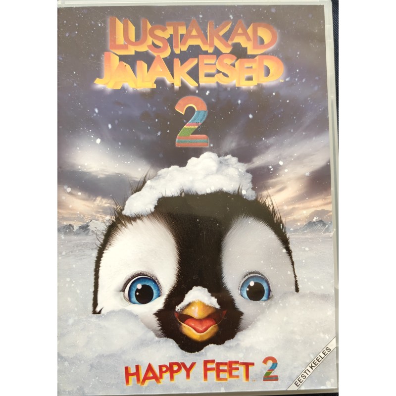 DVD "Lustakad jalakesed 2" (eesti keeles / Happy Feet 2)