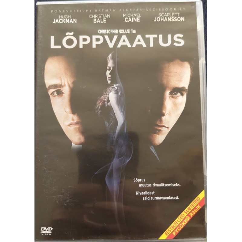 DVD Lõppvaatus / The Prestige (Christopher Nolan) EST SUB