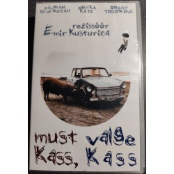 VHS film "Must kass, valge...