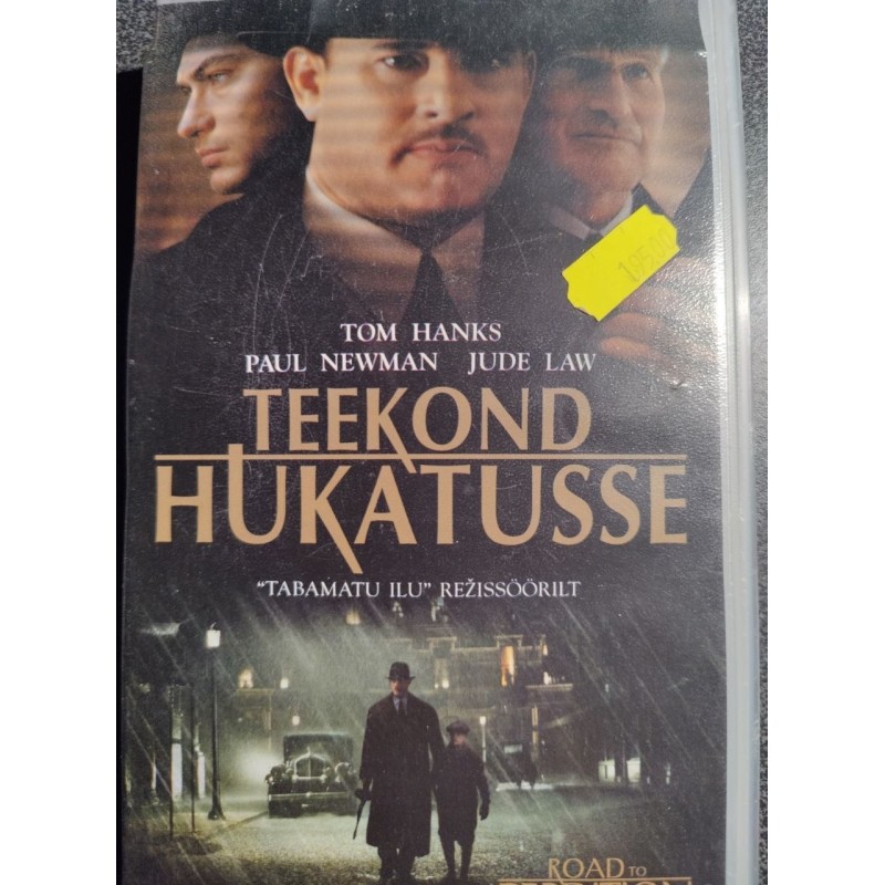 VHS film Teekond Hukatusse (Tom Hanks, Jude Law)