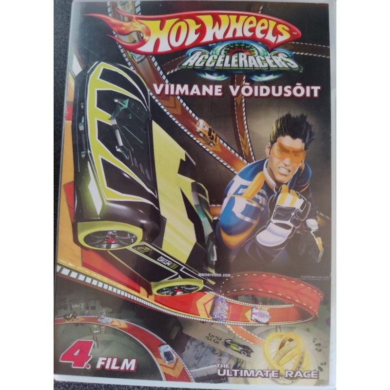 DVD Hot Wheels AcceleRacers: Viimane võidusõit (Film 4)