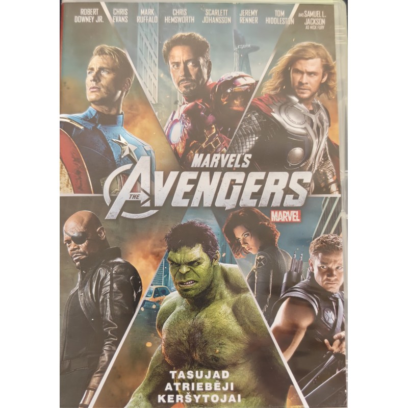 DVD Marvel's The Avengers / Tasujad (2012)