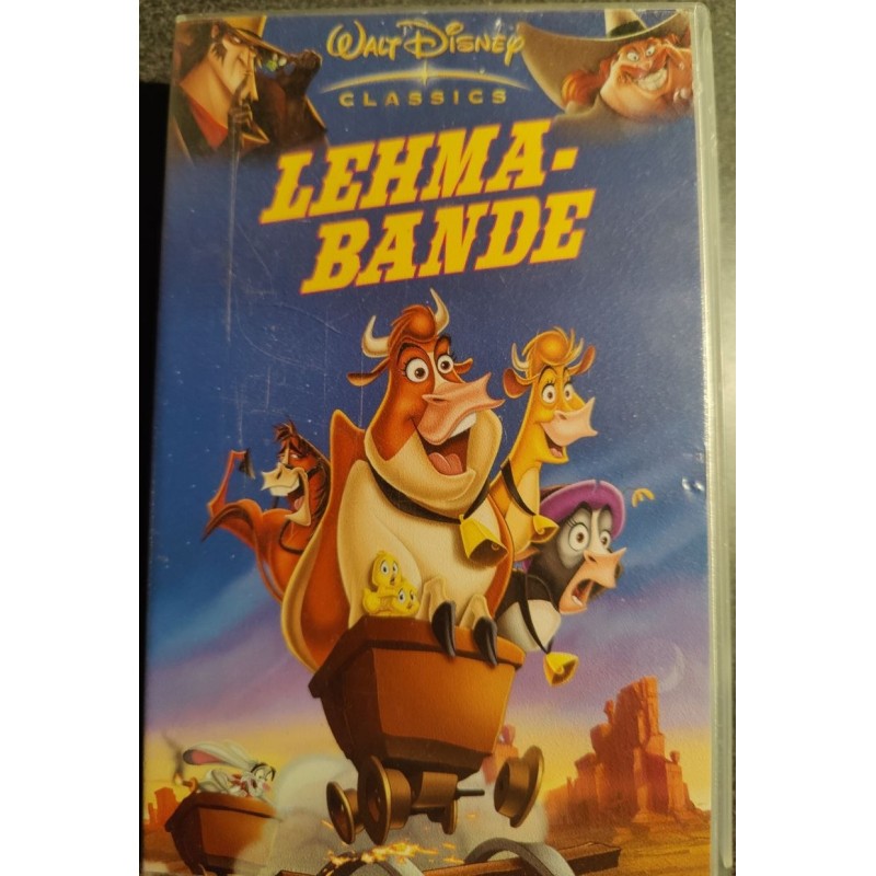 VHS Disney animafilm LEHMABANDE / Home on the Range