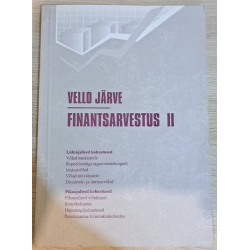 Finantsarvestus II Vello Järve