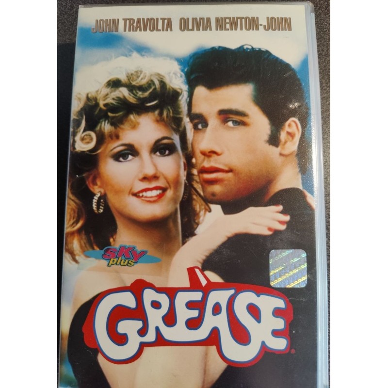 VHS "Grease" (John Travolta, Olivia Newton-John)