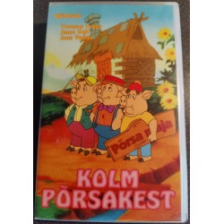 VHS videokassett "Kolm...