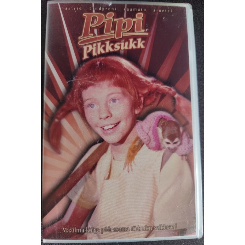 Pipi Pikksukk (VHS / eestikeelne dublaaž)