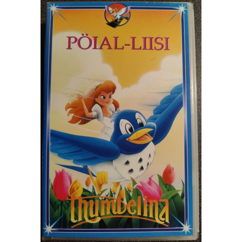 VHS videokassett "Pöial-Liisi" / Thumbelina (1999)