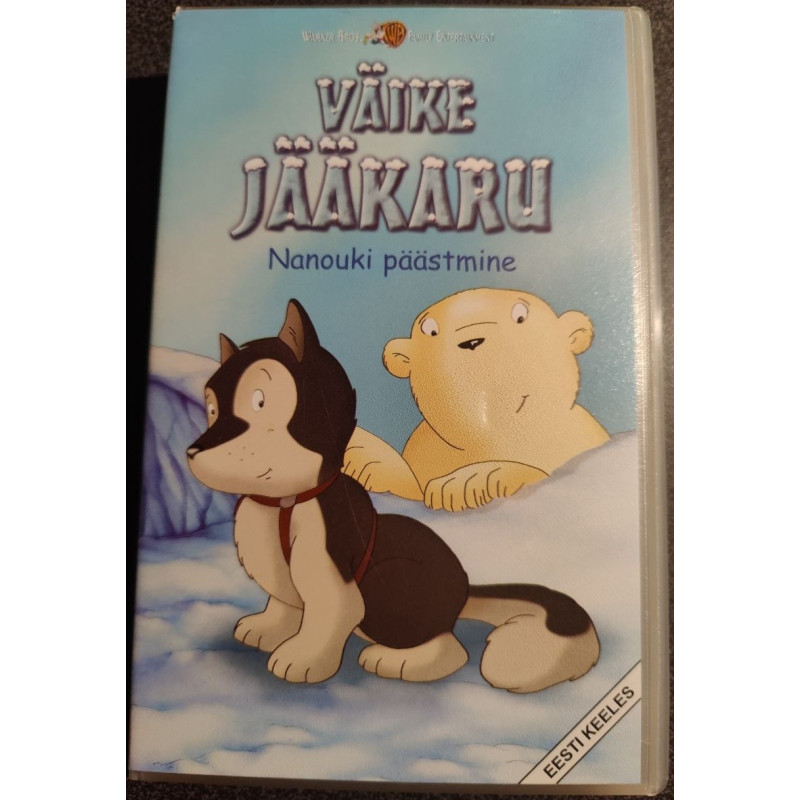VHS "Väike jääkaru: Nanouki päästmine" (Eesti keeles)