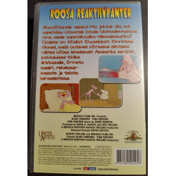 VHS kasset - Roosa reaktiivpanter