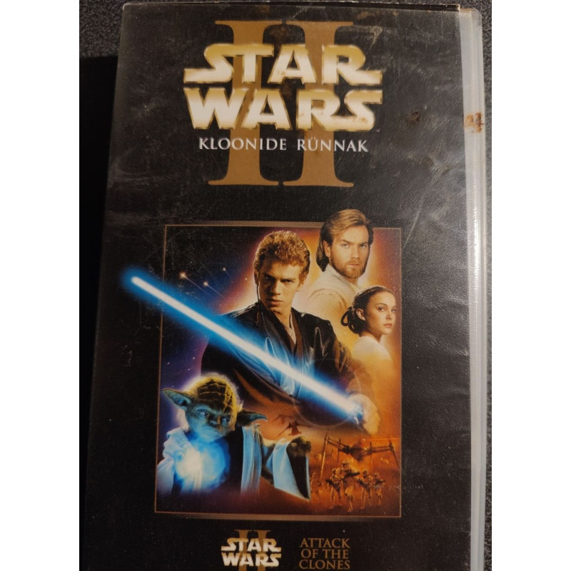 VHS Star Wars: Osa II - Kloonide rünnak