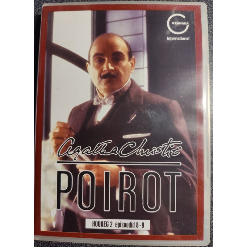 DVD Agatha Christie Poirot - Hooaeg 2 (8-9)